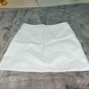 Faux Leather Skirt